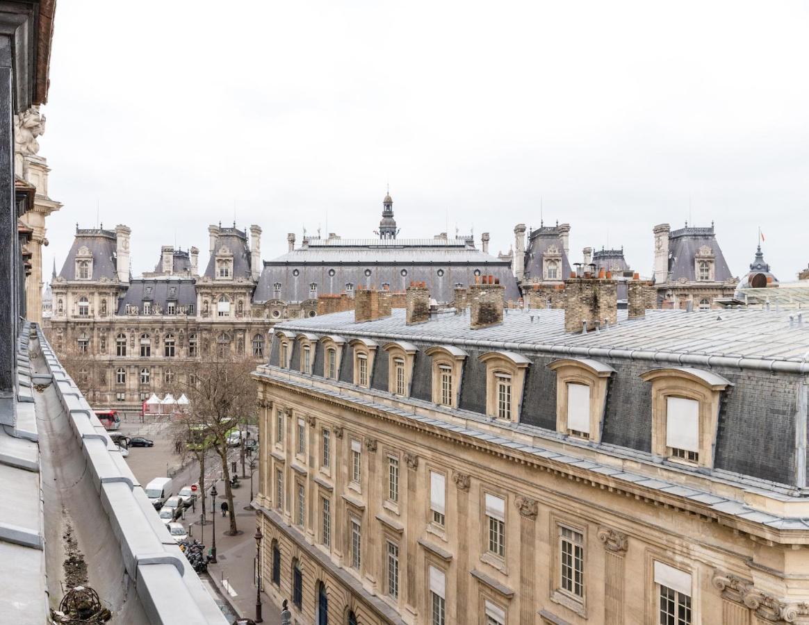 Hotel De Ville - Marais City Apartment ปารีส ภายนอก รูปภาพ